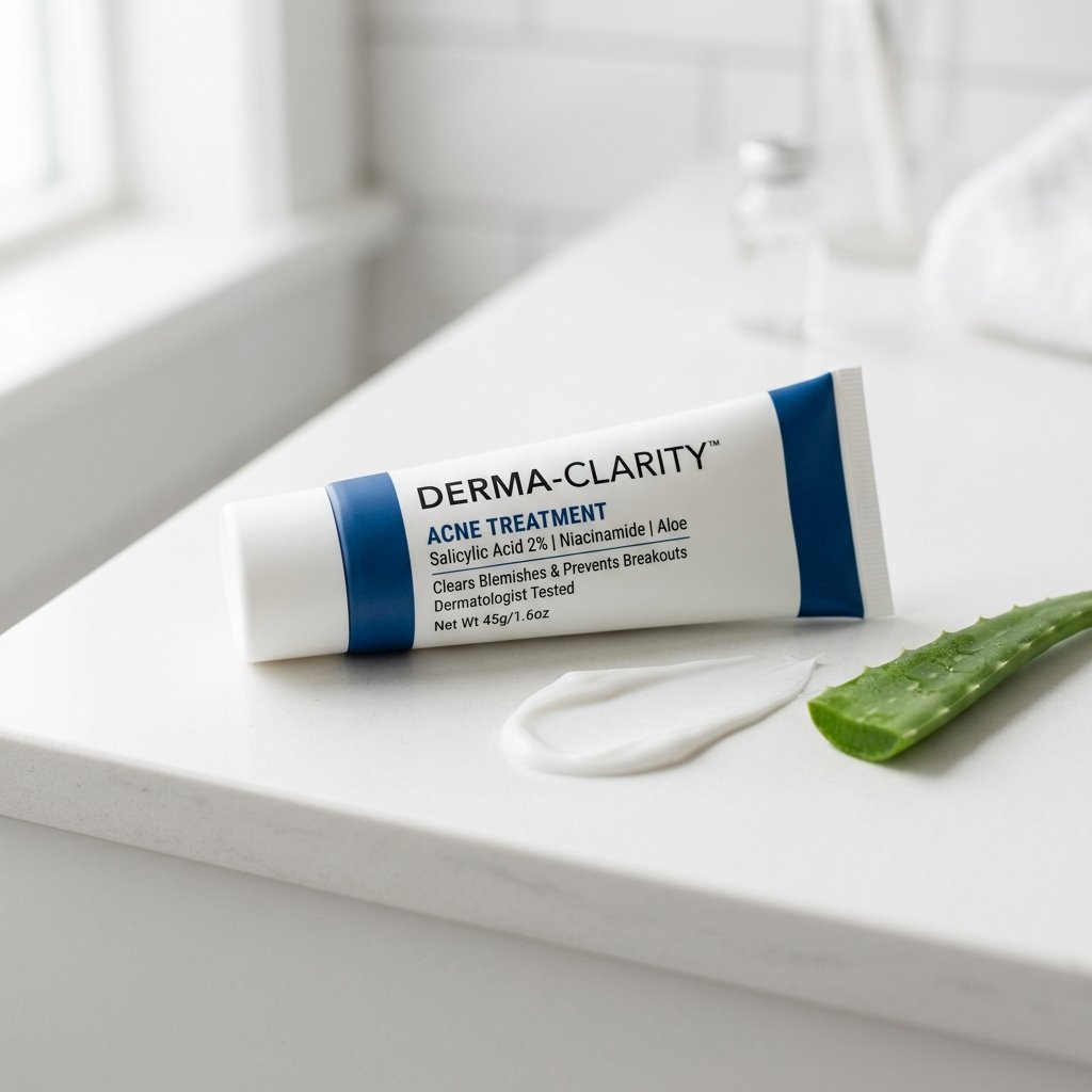 Sivilce lekesi kremi ve aloe vera