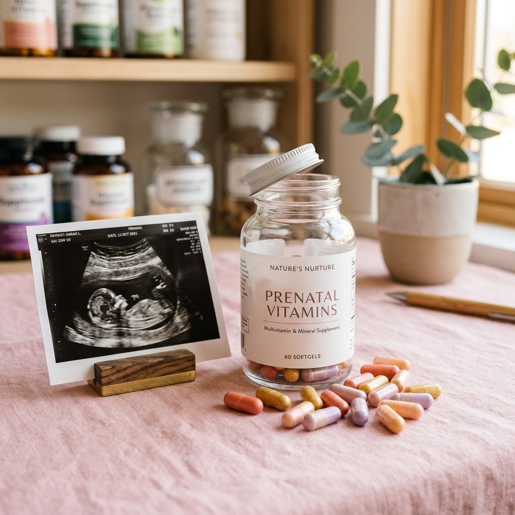 Hamilelik vitaminleri ve ultrason fotoğrafı